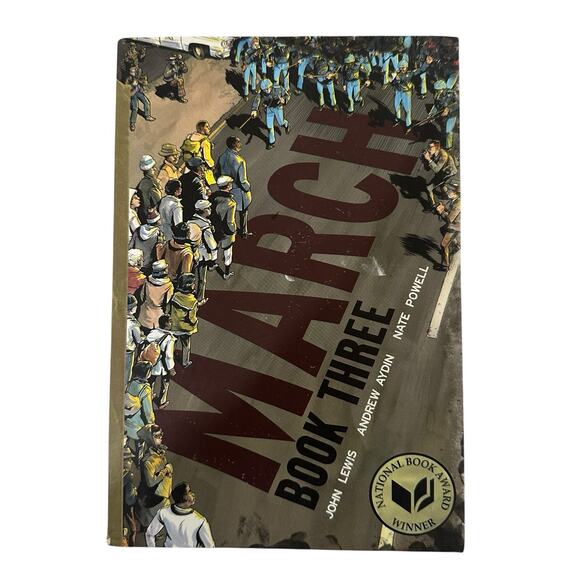 March Trilogy Books 1-3 by John Lewis Andrew Aydin Nate Powell - Picture 6 of 13